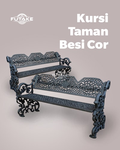 Jual Kursi Taman Besi Cor