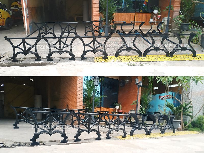 Jual Kaki Meja Besi Unik