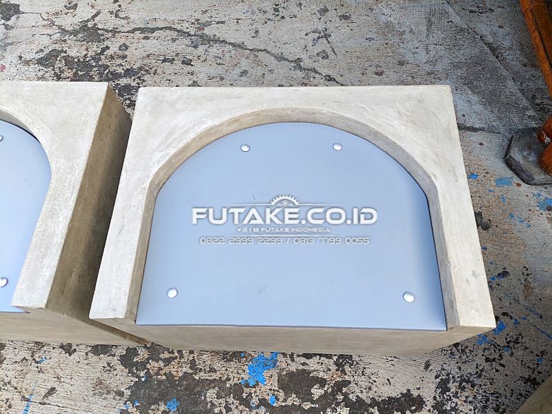 Bangku Taman Cor Beton Harga Murah