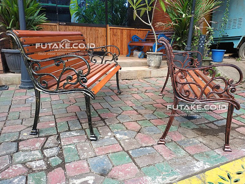 Harga Kursi Taman Minimalis Metal Casting