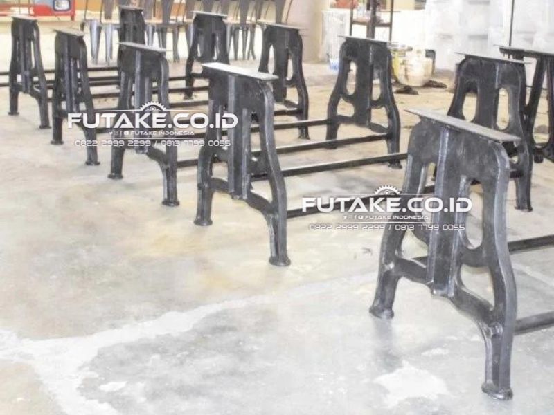 Kaki Meja Besi Cast Iron Bermutu