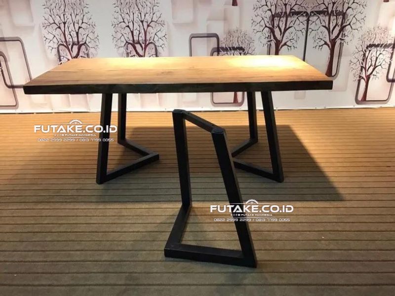 Kaki Meja Besi Desain Minimalis Berkualitas