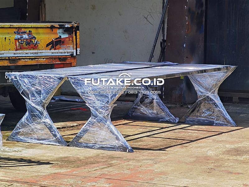 Kaki Meja Besi Hollow Kustom Berkualitas