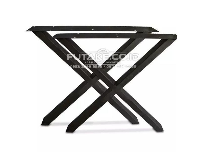 Kaki Meja Besi Hollow Kustom Terbaik