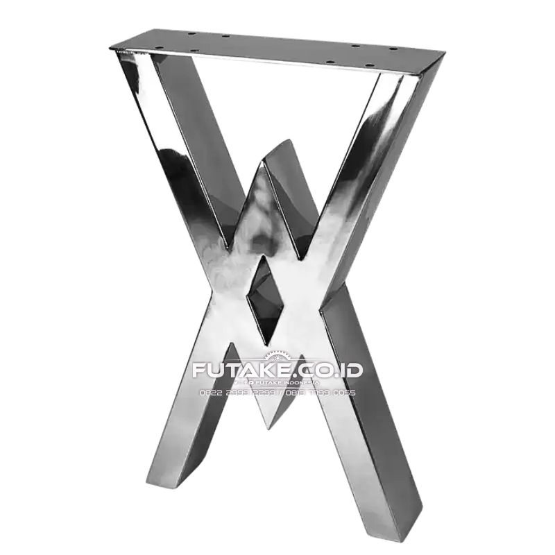 Kaki Meja Bahan Stainless