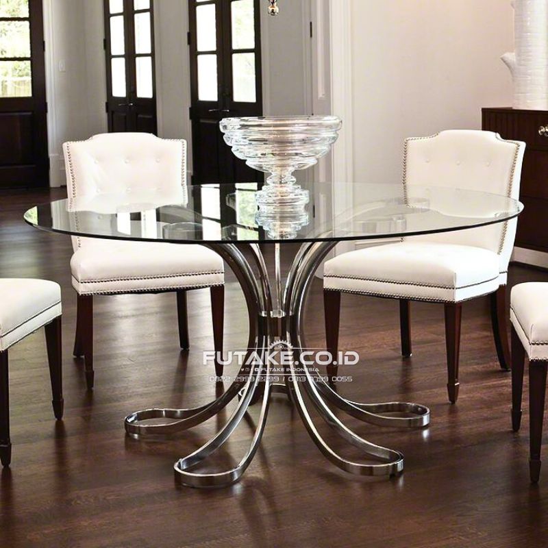 Kaki Meja Stainless Custom Bermutu