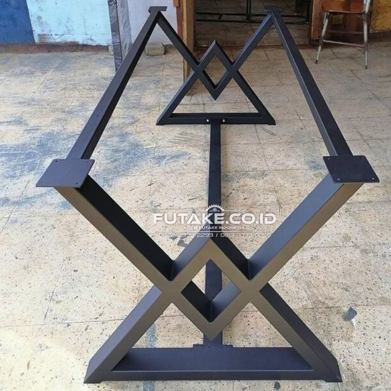 Supplier Kaki Meja Besi Hollow Unik