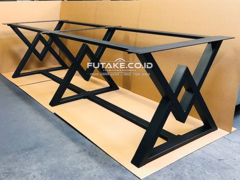 Supplier Kaki Meja Besi Hollow Unik